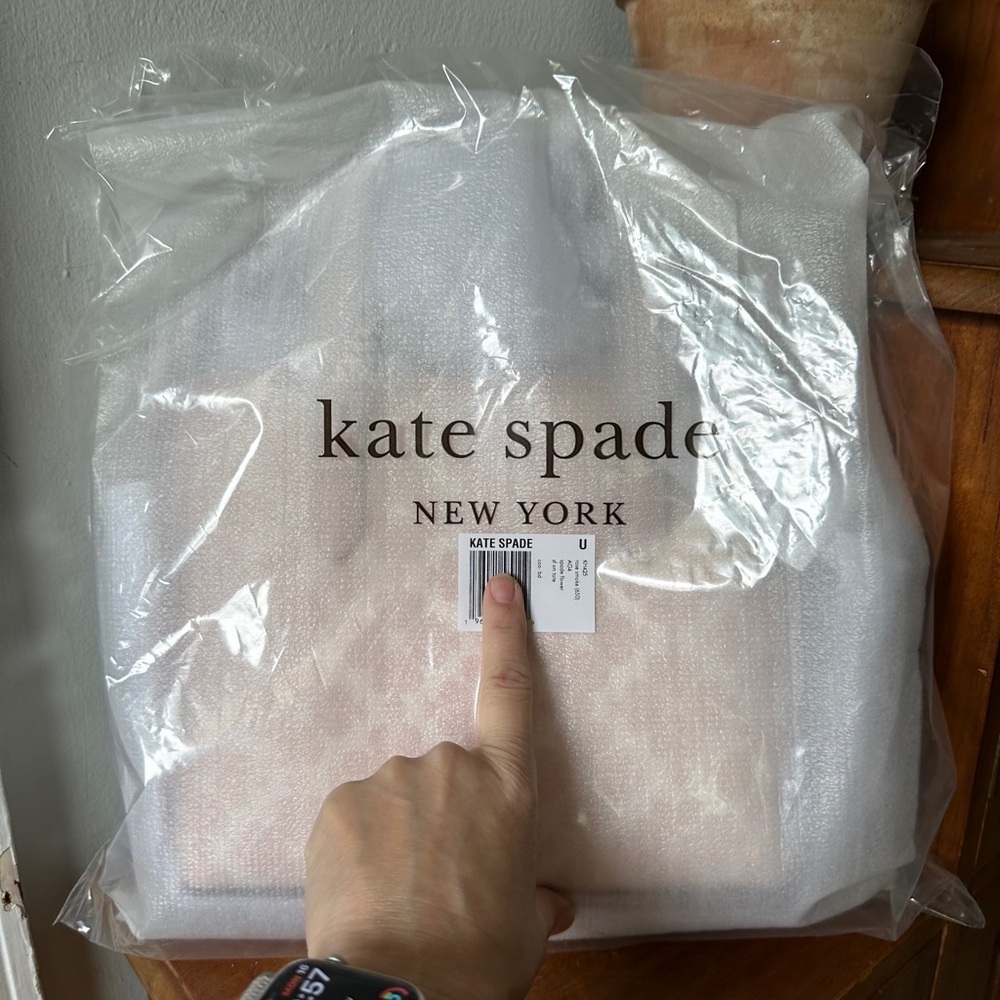 Kate Spade Pink Signature Small Tote Bag VEGAN - Picture 2 of 14